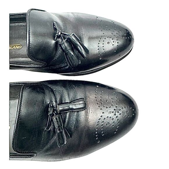 Bally Switzerland Men’s Black Leather Dress Shoes Size 9 D Made in Switzerland main image 4
